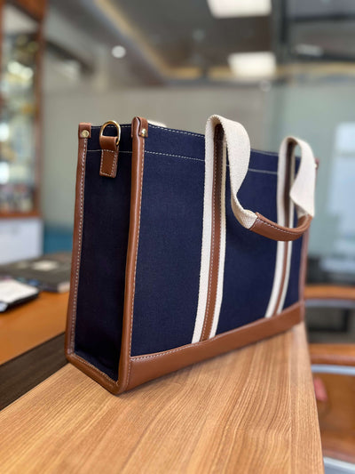 Canvas Strap Tote Bag