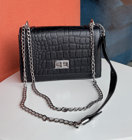 Dual Chain Sling Bag